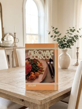 Sears Microwave Cookbook User Manual Vintage 1986
